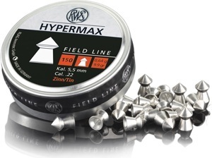 RWS Hypermax 5.50mm Luchtdruk Kogeltjes blikje 150
